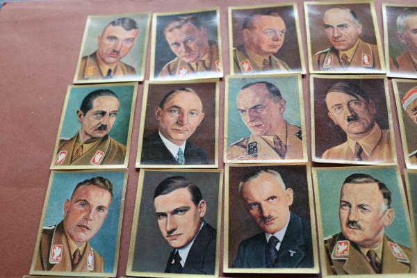 35 seltene Sammelbilder - Wer führt das Dritte Reich ?